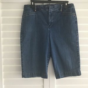 Bandolino Ivette Jeans Bermuda Shorts